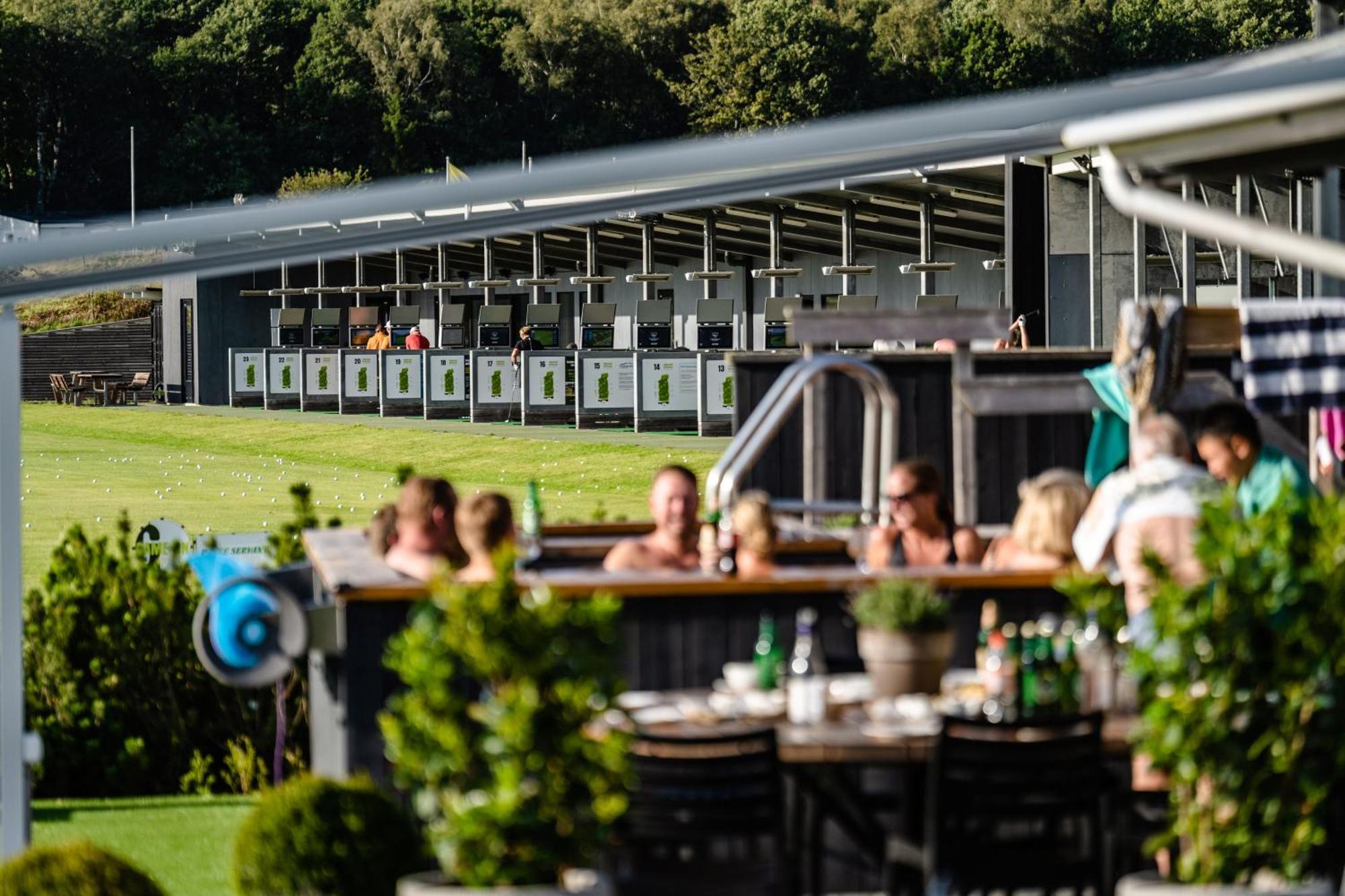 Halmstad Golfarena Stugor Exteriör bild