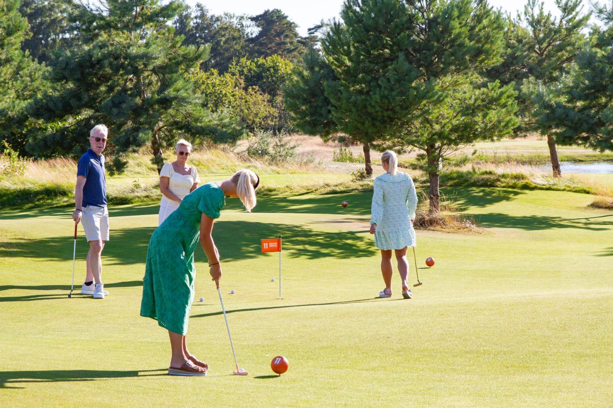 Halmstad Golfarena Stugor Exteriör bild