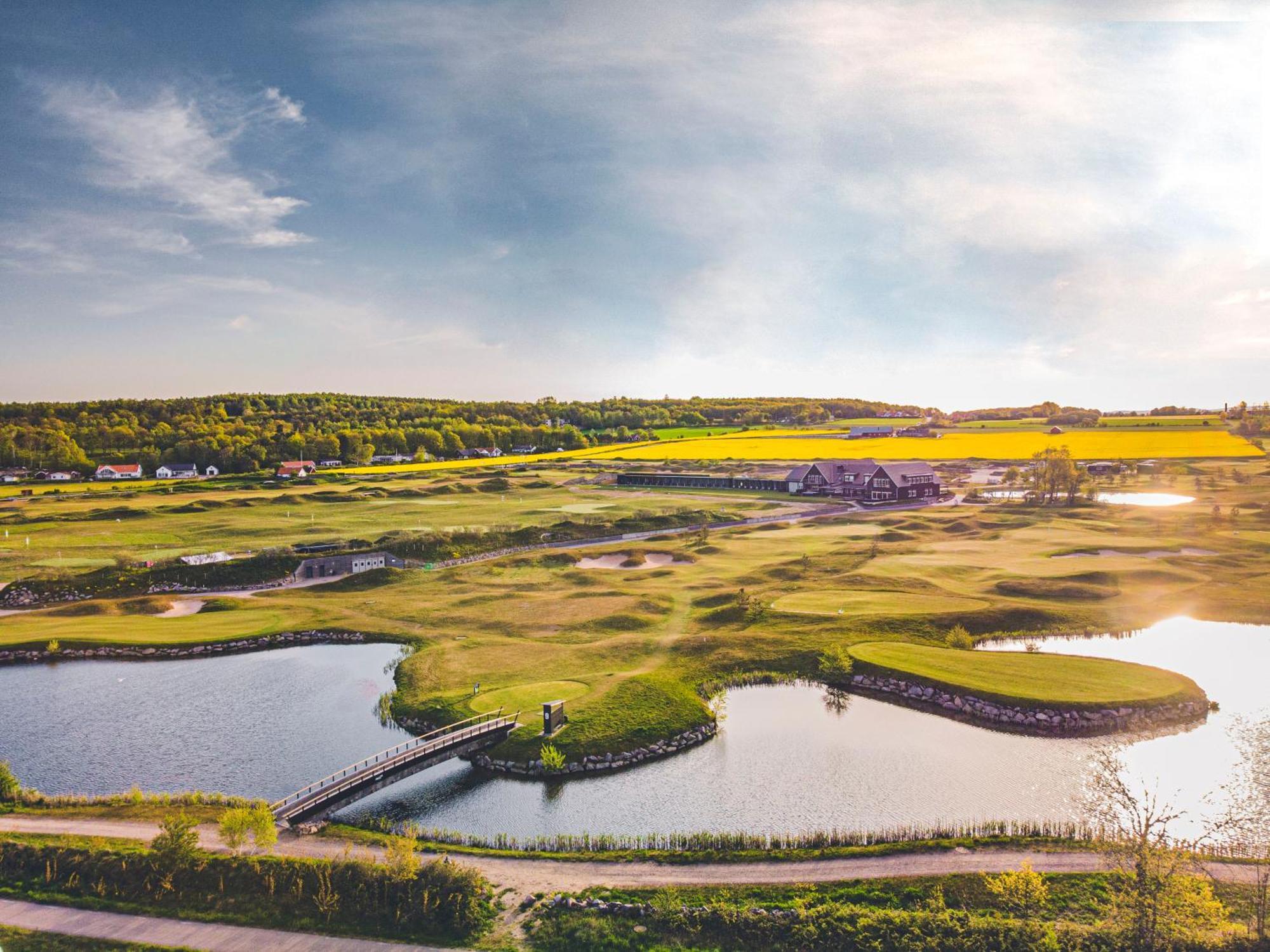 Halmstad Golfarena Stugor Exteriör bild