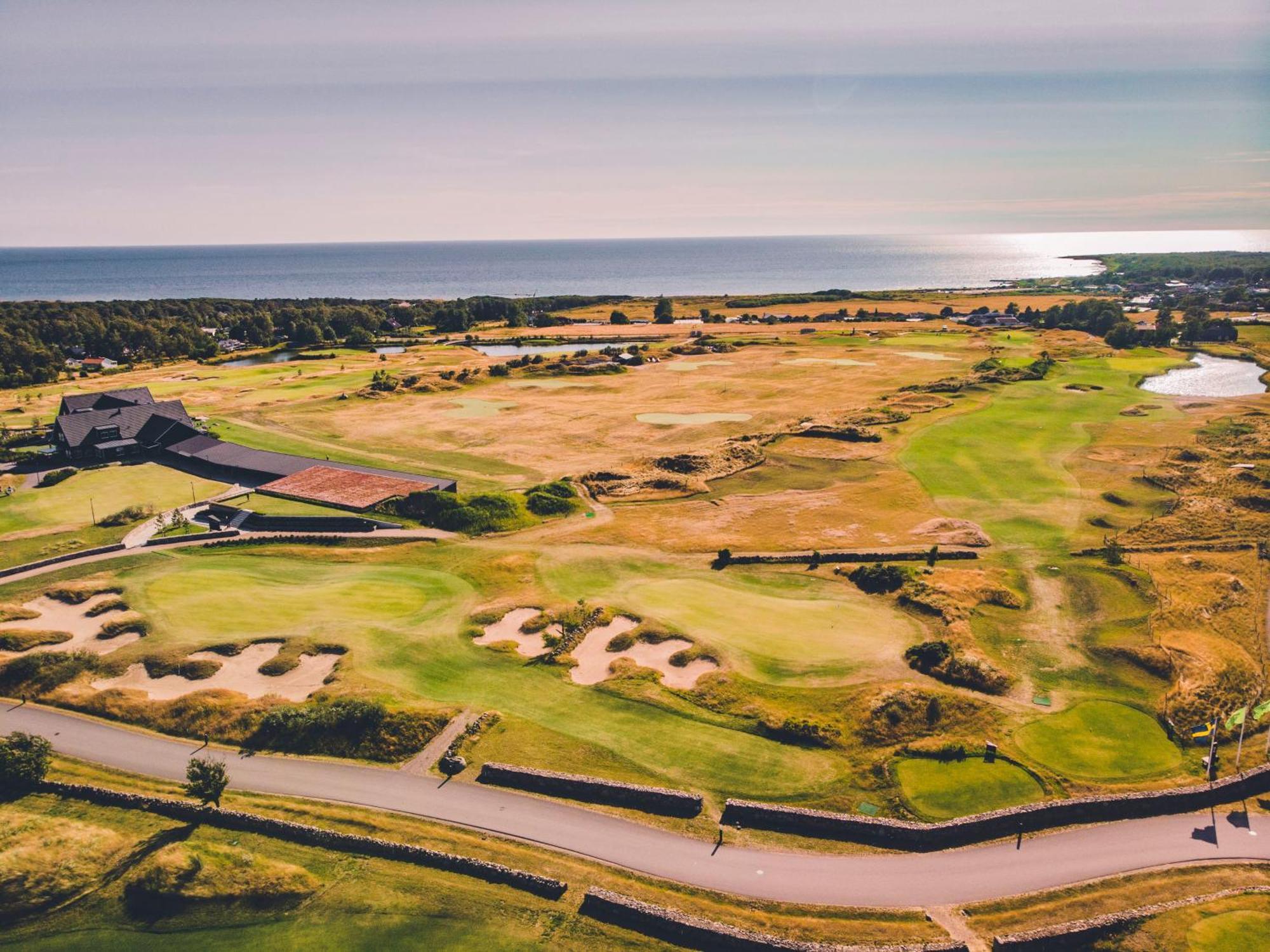 Halmstad Golfarena Stugor Exteriör bild