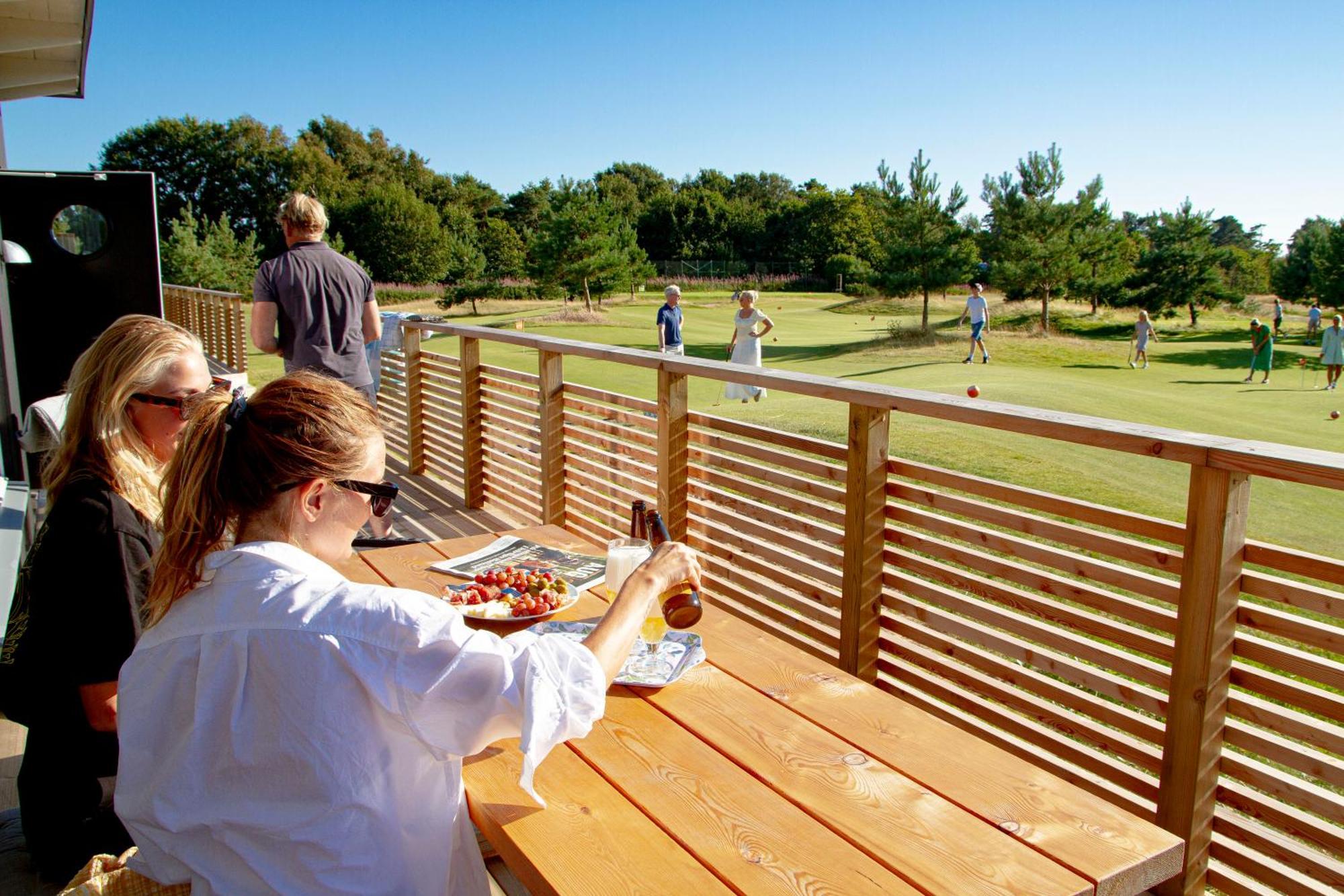 Halmstad Golfarena Stugor Exteriör bild